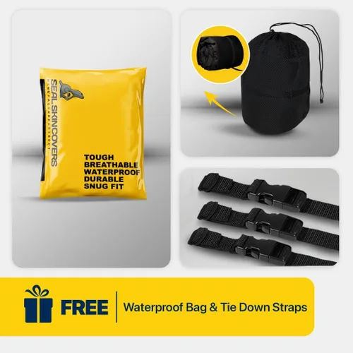 Miniatura 9 de Seal Skin Covers Funda para UTV de Servicio Pesado, Protección Impermeable y Resistente a la Intemperie para 2 Plazas Lado a Lado, Compatible