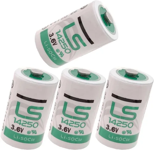 Miniatura 10 de Paquete de 2 baterías de litio LS14250 1/2 AA 3.6V 1200mAh reemplazo para batería LS14250 LS 14250 C de alta capacidad