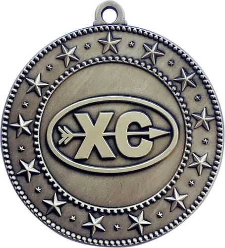 Medallas Express - Paquete de 10 (o más) medallas de oro de 2 pulgadas con o sin grabado, nombres de texto personalizados grabados