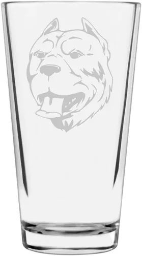 Miniatura 323 de Perro de Presa Canario - Vaso de pinta personalizado con temática de perro grabado multiusos, 16 onzas