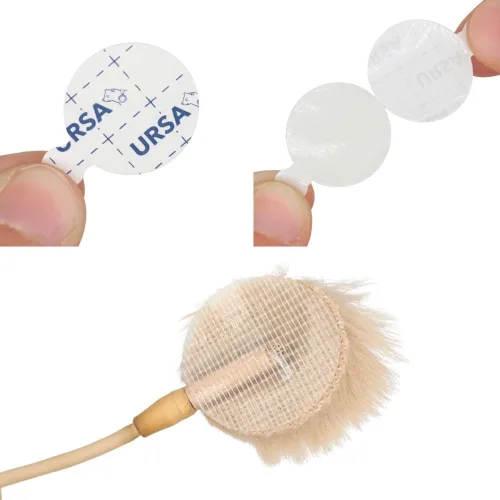 Miniatura 3 de URSA Círculos muy pegajosos: 90 adhesivos súper altos, doble cara, precortados con pestañas despegables