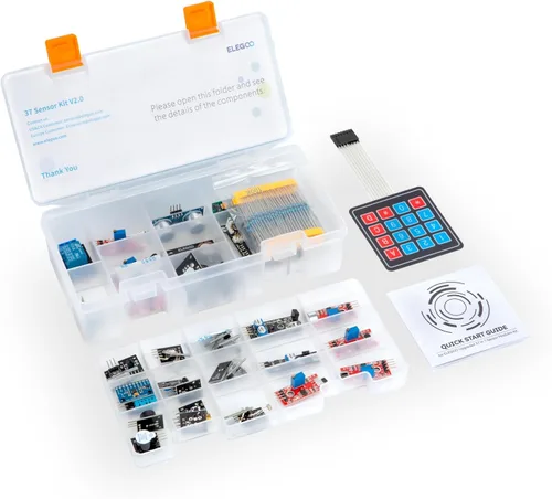 Miniatura 4 de ELEGOO Kit de módulos de sensor 37 en 1 actualizado con tutorial compatible con R3 MEGA 2560 Nano
