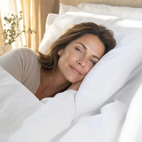 Miniatura 5 de Pacific Linens Juego de 12 fundas de almohada de percal suave, de lujo, sin arrugas, mezcla de algodón Polly de 200 hilos, ropa de cama de grado
