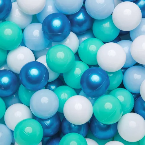TRENDPLAY Pelotas de Plástico para Pozos de Pelotas de 2.2 Pulgadas, Paquete de 50 100 200 500 Pelotas Huecas, Perfectas para Piscinas de Bebés