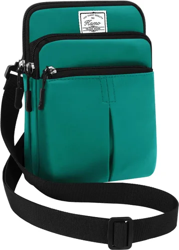 Miniatura 34 de Kamo Bolso Multifuncional para Teléfono de Un Solo Hombro, Bolso de Cintura para Teléfono, Bolso Diagonal Cruzado, Estuche para Teléfono Inteligente