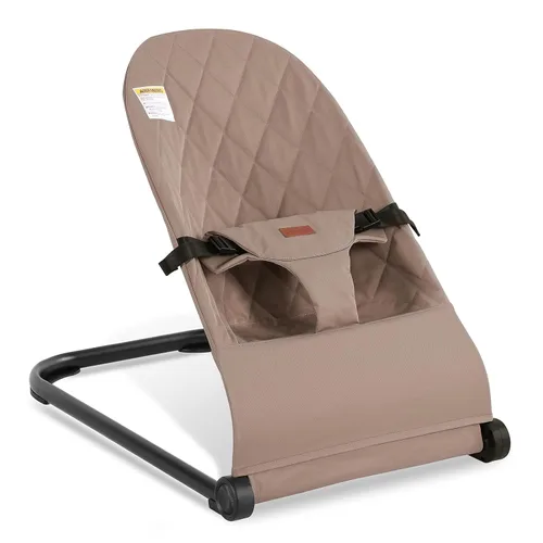 Bouncer para bebé, asiento de gorila portátil para bebés con arnés de seguridad de 3 puntos, asiento ergonómico hinchable, gorila para bebés de 0 a