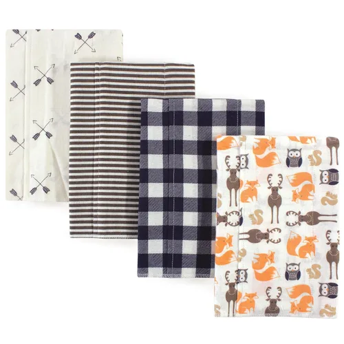 Hudson Baby - Paños unisex de franela de algodón para bebé, bosque, talla única
