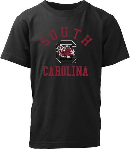 Miniatura 95 de Wes and Willy Camiseta de algodón orgánico de manga corta para niños de la NCAA rutgers scarlet knights rojo