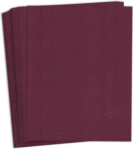 Miniatura 10 de Hamilco Papel de cartulina con textura de lino blanco Resume – 8 1/2 x 11 pulgadas, grueso en blanco, peso pesado, 80 libras, cartulina