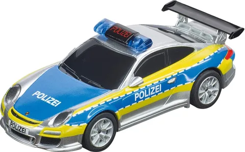 Carrera 64174 Porsche 911 Polizei 1:43 Escala Analógica Ranura Coche Carreras Vehículo GO Slot Car Race Pistas
