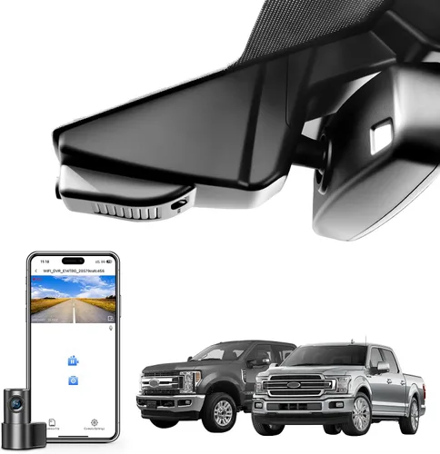 Miniatura 14 de Mangoal Cámara de tablero delantera 4K y trasera 1080P para Ford F150 2018-2025 F250/F350/F450 Super Duty 2020-2026 XLT Lariat King Ranch Raptor