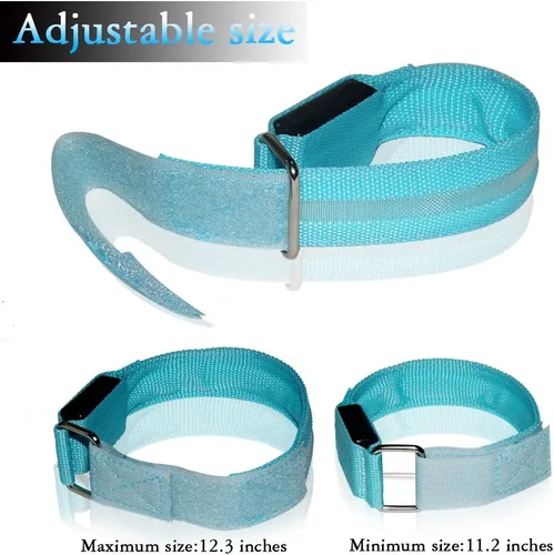 Miniatura 4 de Fashion&cool Banda LED de palmada, pulsera deportiva con luz recargable por USB, pulseras ajustables que brillan en la oscuridad para hombres
