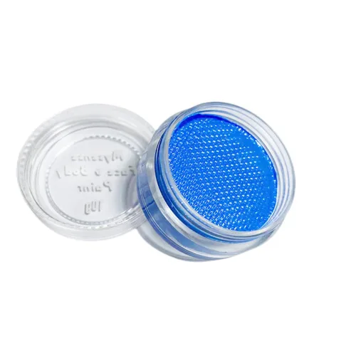 Miniatura 8 de Mysense Pintura facial con luz negra UV, pintura corporal fluorescente neón, delineador de ojos activado por agua, maquillaje a base de agua que
