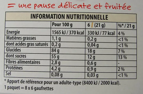 Miniatura 2 de Lu Galletas Paille d'or Frambuesa 170 Gr