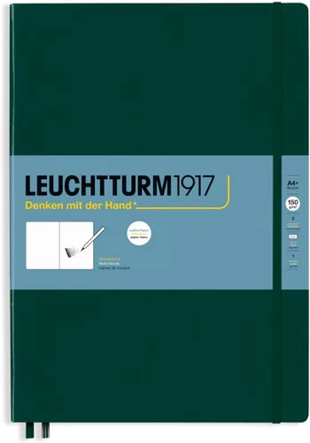 Miniatura 12 de Leuchtturm1917 - Cuaderno mediano de tapa dura para bocetos (negro) - 112 páginas de papel de 150 g/m²