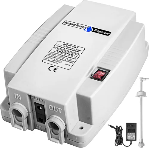 Miniatura 12 de VEVOR Sistema de bomba despachadora de agua embotellada, sistema de dispensación 2x5 galones, dispensador de agua eléctrico automático, bomba