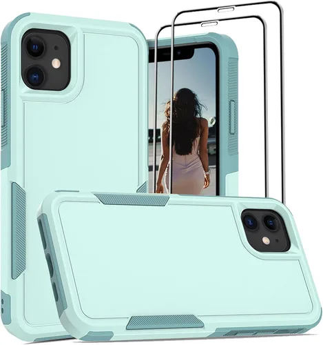 Miniatura 267 de Jeylly Funda para iPhone SE/Funda para iPhone 5S, Exterior de Plástico Duro que Absorbe Golpes + Interior de Silicona de Goma Defensor contra