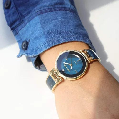 Miniatura 2 de Anne Klein Women's Genuine Diamond Dial Bangle Watch