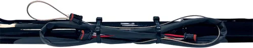 Miniatura 3 de Dominator Industries Manillar de 14 pulgadas BIG DADDY de 1 ½ pulgadas con cable compatible con Harley-Davidson Bagger Touring Electra Street Glide
