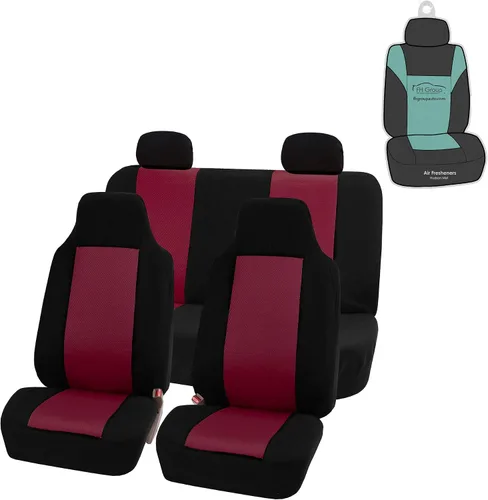 Miniatura 11 de Juego completo de fundas para asientos clásicas FH-FB102114. Dispensador de pañuelos para viajes en auto, apto para la mayoría de coches, camiones