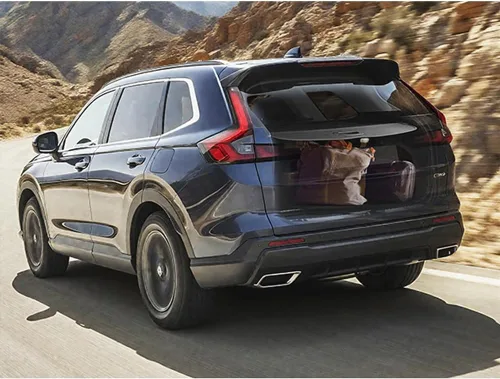Miniatura 9 de cubierta retráctil para baúl trasero compatible con VW Atlas 2018-2025, cubierta de tonel de seguridad, pantalla de privacidad para equipaje
