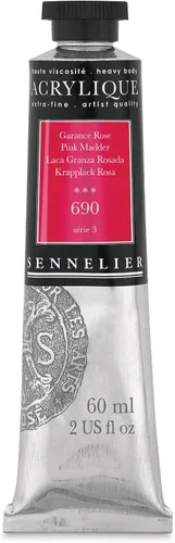 Miniatura 70 de Sennelier Acrílico para artistas extrafinos, 2.0 fl oz, luz verde cromo S3