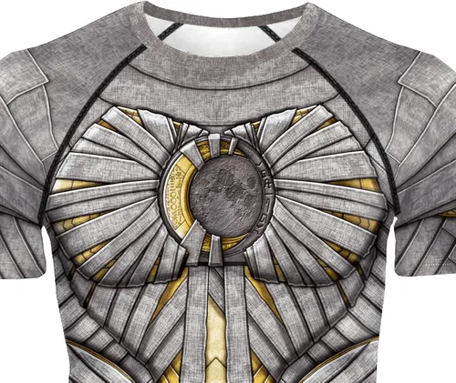 Miniatura 5 de Dimplier Camisetas deportivas de compresión para hombre, de manga corta, para entrenamiento atlético