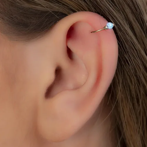 Miniatura 12 de Ópalos Helix Oro 20G