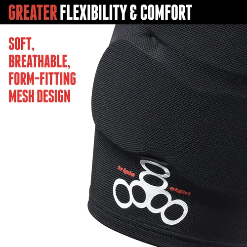 Miniatura 2 de Triple Eight Bike Bumsaver - Pantalones cortos acolchados para hombre para BMX ciclismo y ciclismo