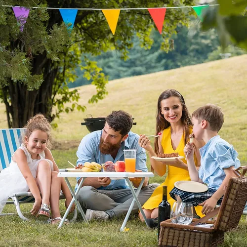 Miniatura 6 de Juego de platos de papel compostable para 50 invitados, juego de platos y utensilios desechables resistentes con platos de 9 y 7 pulgadas