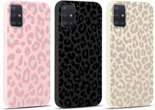 Miniatura 26 de 2 Pack Funda con lindo estampado de chita para Samsung Galaxy S22 Ultra 5G de 6.8", Fundas con patrón de leopardo de lujo, diseño de silicona suave