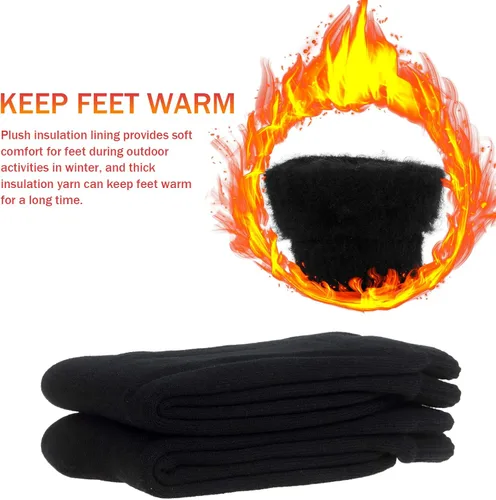 Miniatura 3 de Thermal Socks for Men Thick Insulated Heated Socks Winter Warm Socks for Cold Weather