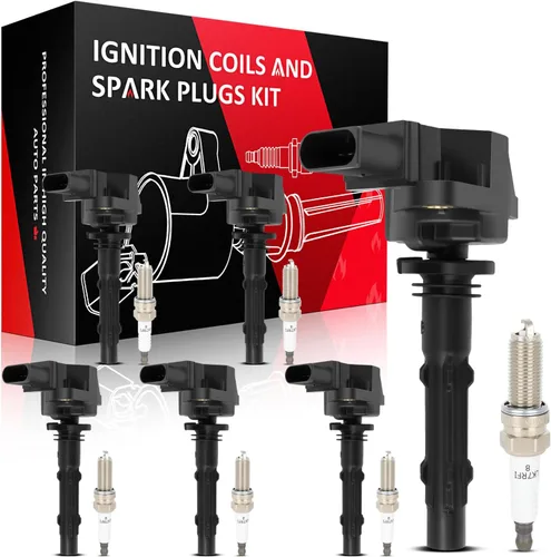 Miniatura 38 de SCITOO 6 bobinas de encendido con 6 bujías de iridio para Ford para Lincoln Expedition Explorer F50 V6 MKS MKT Navigator BL3Z-12029-C UF-646 E1146