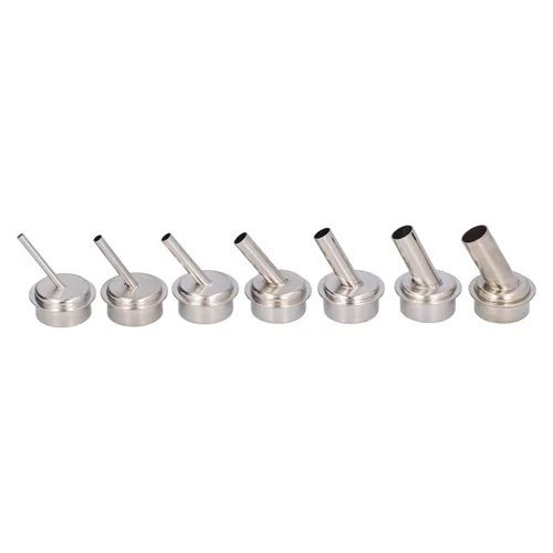 Miniatura 2 de Kit de boquilla de pistola de aire caliente, boquilla recta para pistola de aire caliente, estación de soldadura, boca oblicua universal para 861