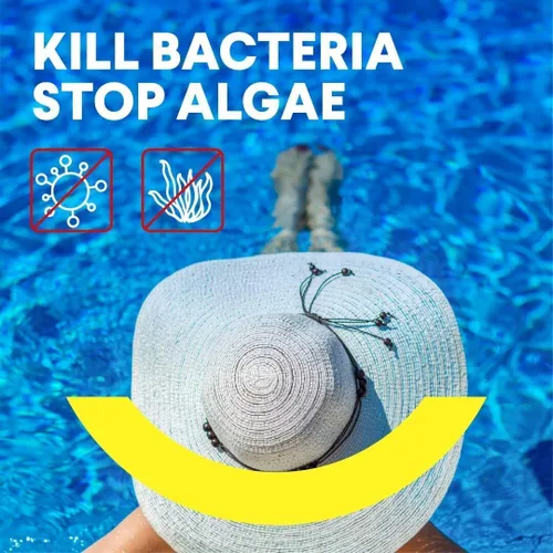 Miniatura 5 de PROFELIZ Tabletas de cloro para piscina de 3 pulgadas, desinfectante de spa de disolución lenta, elimina bacterias, algas, cloro estabilizado