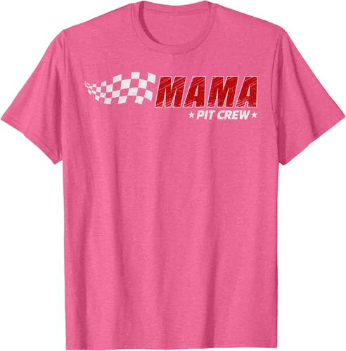 Miniatura 37 de Mama Pit Crew Race Car Birthday Family Matching Pit Crew Camiseta