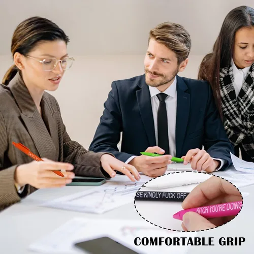 Miniatura 5 de 11 bolígrafos divertidos para uso diario, divertido juego de bolígrafos, bolígrafos de gel novedosos, bolígrafos inspiradores para enfermera