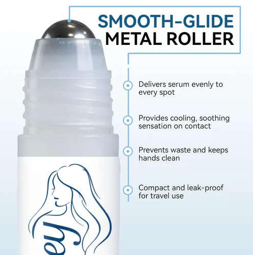 Miniatura 3 de Sérum de crecimiento del cabello de romero roll-on – 3% romero, 2% aceite de raíz de jengibre y 3% extracto de aloe vera Fortalece el cabello