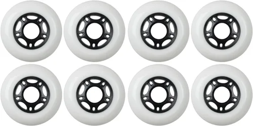 TGM Skateboards Ruedas Inline Skate X8, 2.992 in, naranja, poliuretano, patrón sólido, hombres 8-13, unisex, adultos, patinadores en línea para