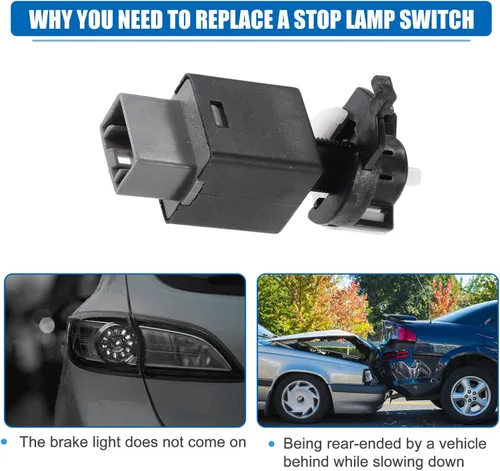 Miniatura 5 de Interruptor de luz de freno SDYYDS 93810-3S700 para Hyundai Elantra (19-13), Elantra GT (20-13), Sonata (17-13), Santa FE (18-13) / KIA Rio (17-15)