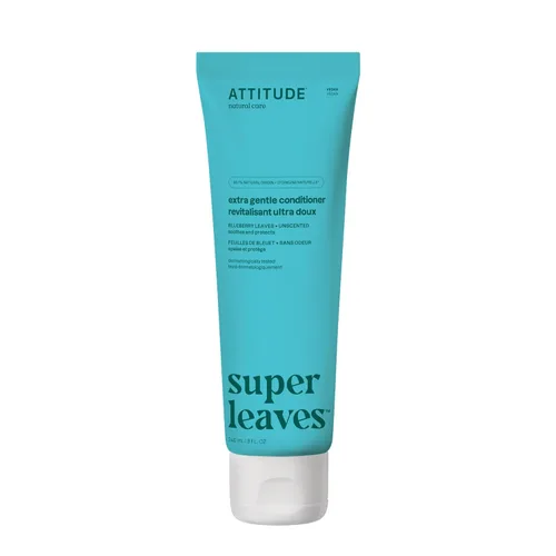 ATTITUDE Acondicionador para cabello extra suave, alivia el cuero cabelludo seco, ingredientes derivados naturalmente, desenredante vegano, probado
