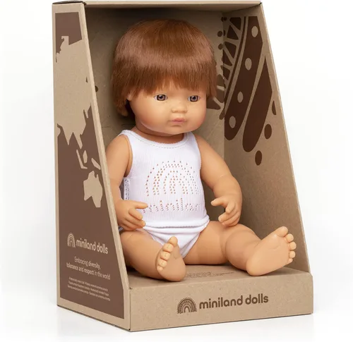 Miniatura 11 de Miniland Muñeca Niño Asiático 15'' (Caja) - Hecho en España, Anatómicamente Correcto, Calidad