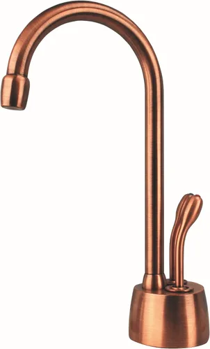 Miniatura 2 de Westbrass D272HFP-11 Develosah Dispensador de agua fría y caliente de 2 manijas con tanque de calentamiento instantáneo, cobre antiguo