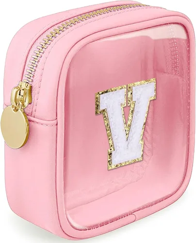Miniatura 160 de Bolsa de Maquillaje Transparente Pequeña Bolsa de Cosméticos Bolsa de Viaje de Artículos de Aseo Bolsa Transparente con Cremallera Bolso Organizador