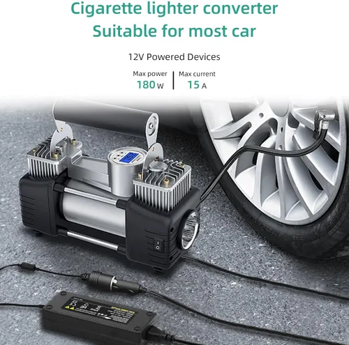Miniatura 6 de Convertidor de CA a CC, transformador adaptador de fuente de alimentación de 12 V 15 A, CA 100 V ~ 240 V 180 W 60 Hz, adaptador de enchufe