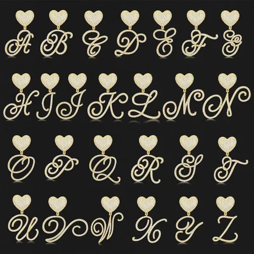 Miniatura 6 de Krfy Collares con inicial para mujer, chapado en oro de 14 quilates, delicado collar con nombre de oro, collar con colgante de etiqueta inicial