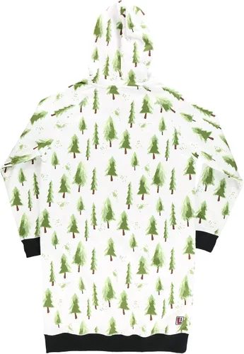 Miniatura 104 de Lazy One Sudadera con capucha de gran tamaño, ropa de dormir cómoda, vestido de suéter para mujer