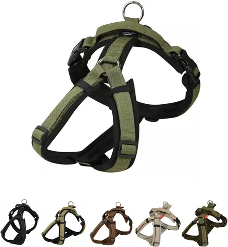 Miniatura 9 de Hakusan - Arnés tipo Ranger Zero Dog Safe, sin asfixia/difícil de desconectar, gran ajuste, fácil de poner y quitar, ajustable, reflector, XXS