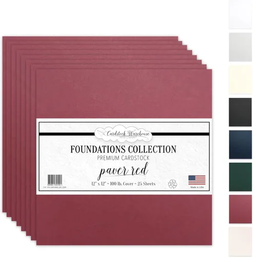 Miniatura 10 de Cardstock Warehouse Foundations 100% blanco reciclado - 12 x 12 pulgadas - 100 libras / 9.52 oz/m² 100% reciclado de alta calidad papel de cartulina