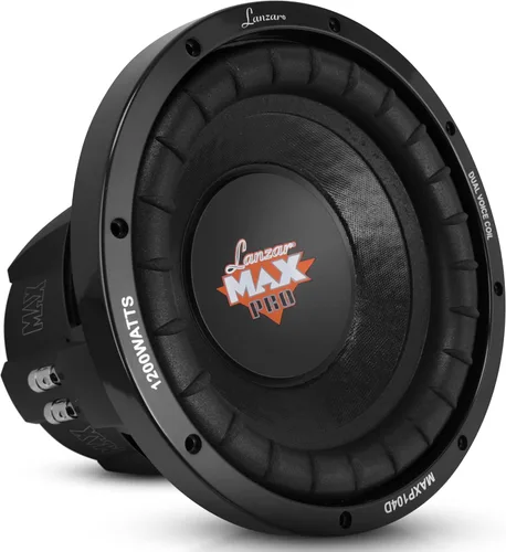 Lanzar MAXP Max Pro, subwoofer doble de gabinete pequeño